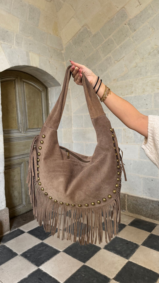 Sac WESTERN Taupe 🇮🇹