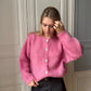 Cardigan AURORE rose 🇮🇹