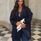 Blazer SELENA Bleu marine