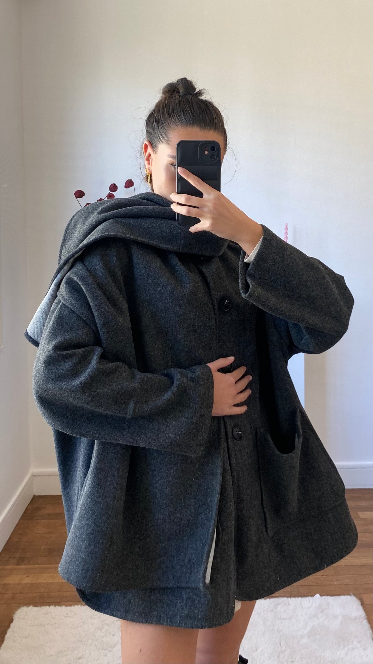 Manteau gris FALUN🇫🇷