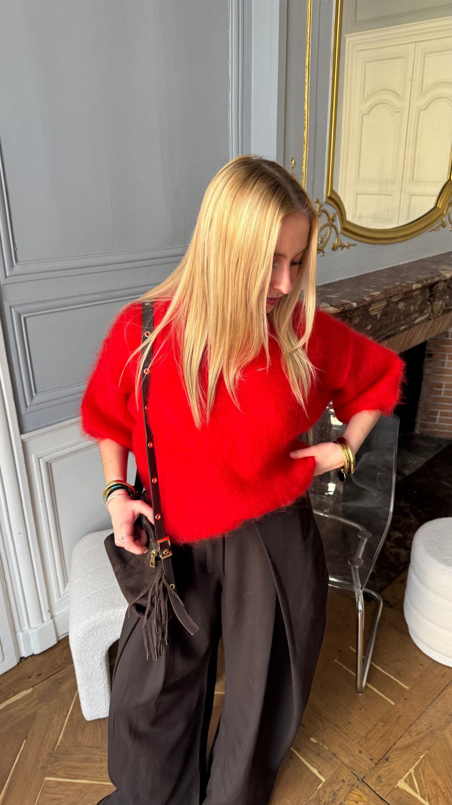 Sac NOOR small marron 🇮🇹