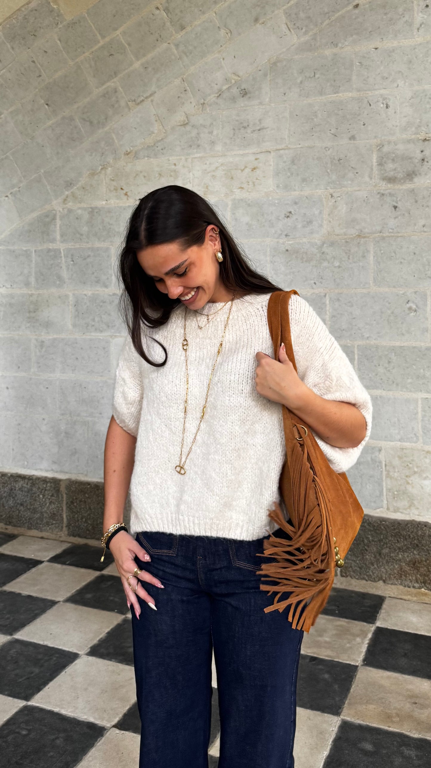 Pull SIREN Blanc 🇮🇹