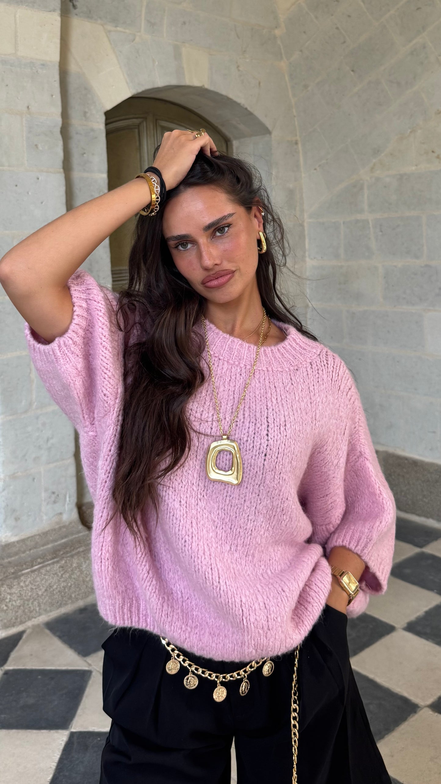 Pull SIREN Rose 🇮🇹