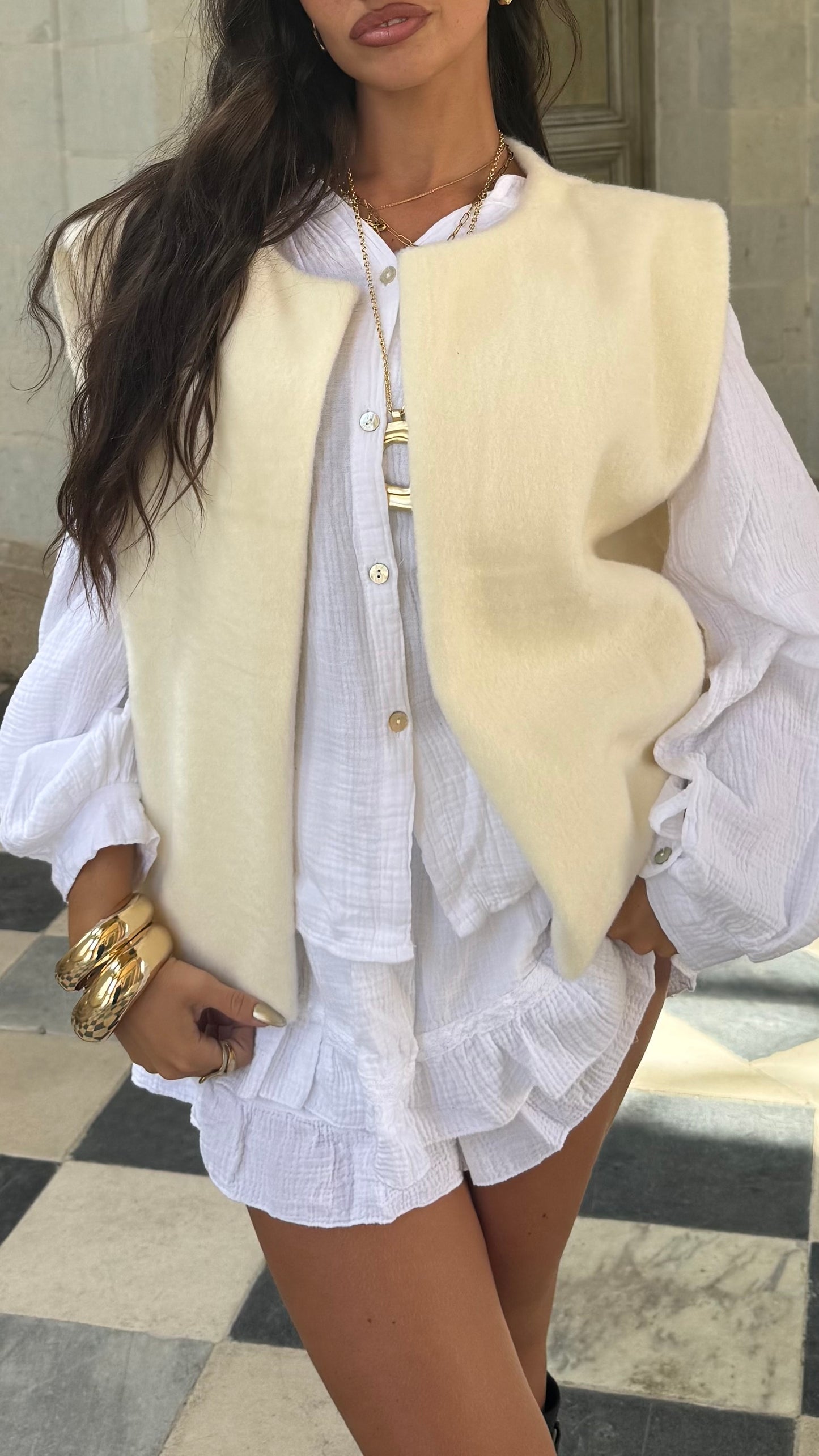 Veste ZAYA Crème 🇮🇹