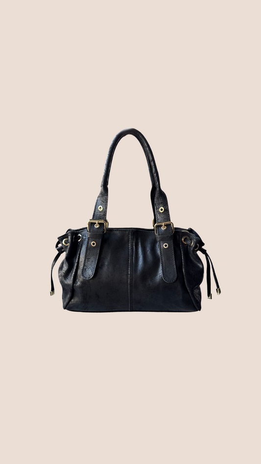 Sac GIGI Noir Mat (Pré commande : expédition prévue le 15/09⚠️) 🇮🇹