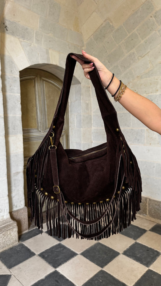 Sac WESTERN Marron 🇮🇹