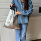 Jean GIRLFRIEND Bleu Clair