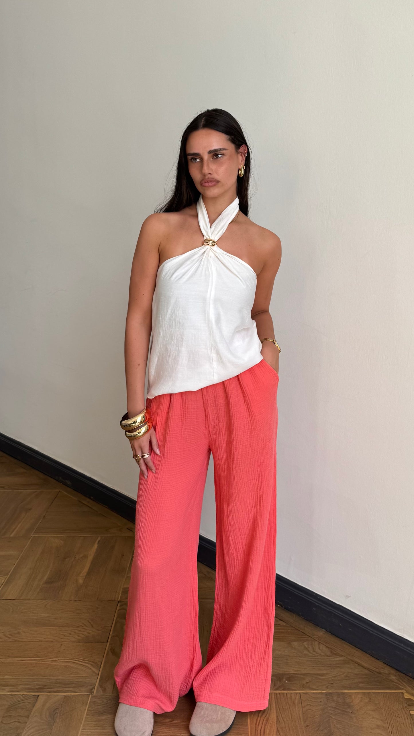 Pantalon BEE Corail 🇮🇹