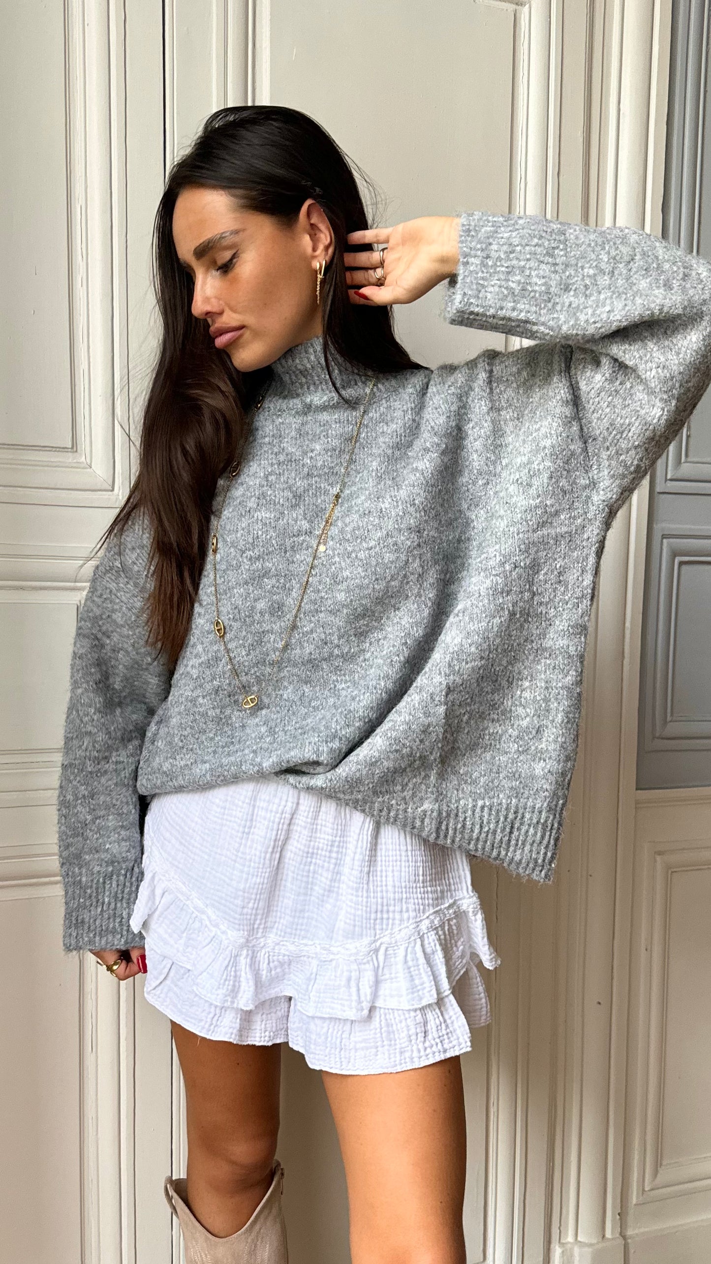 Pull CAKE gris