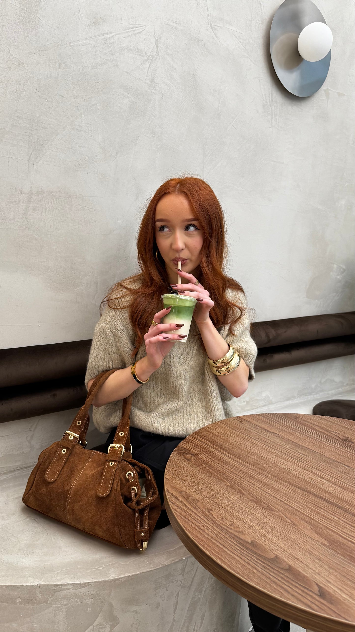 Pull SIREN taupe  🇮🇹