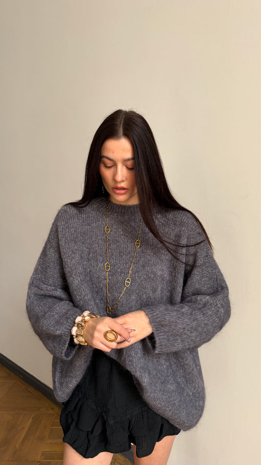 Pull gris AMAIS 🇮🇹