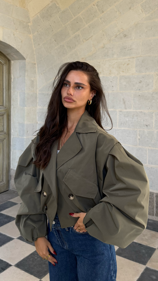 Trench SIENNA Kaki🇮🇹