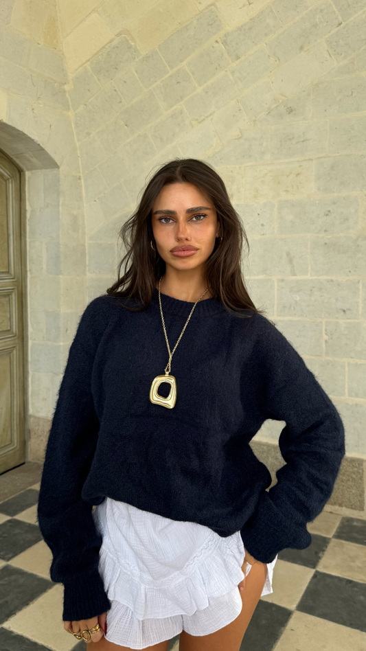 Pull MOKA Bleu marine