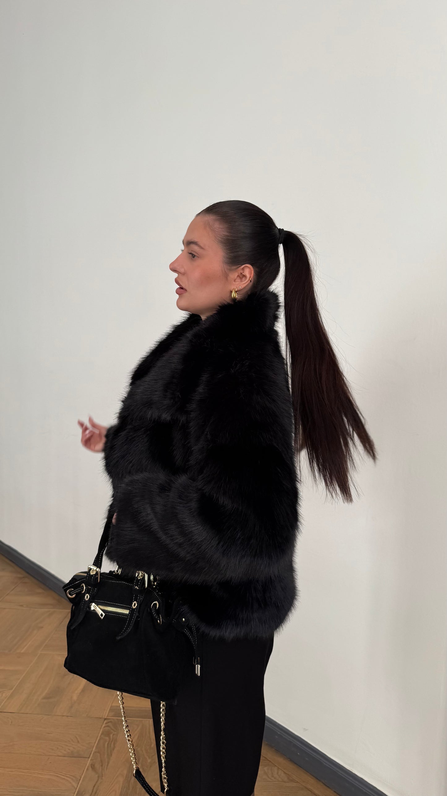 Fourrure KENDALL noir
