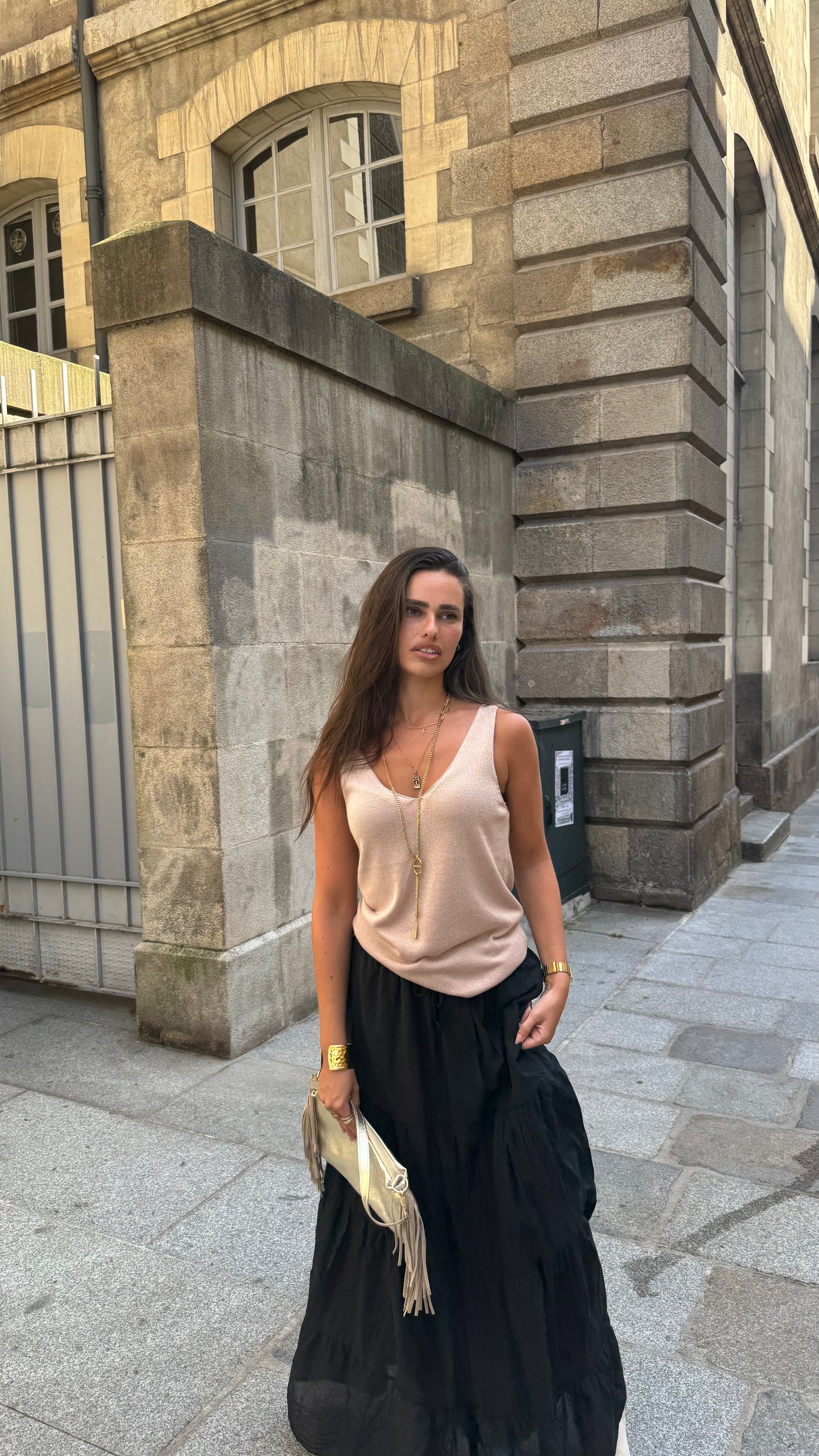 Top GLOWITA Doré
