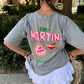 T-shirt MARTINI Gris 🇮🇹