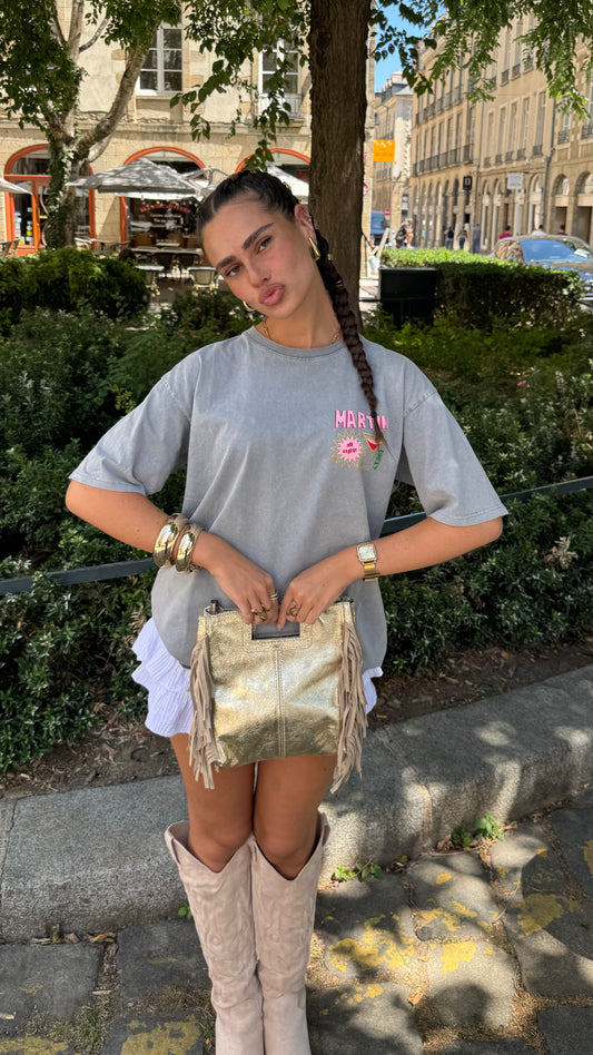 T-shirt MARTINI Gris 🇮🇹