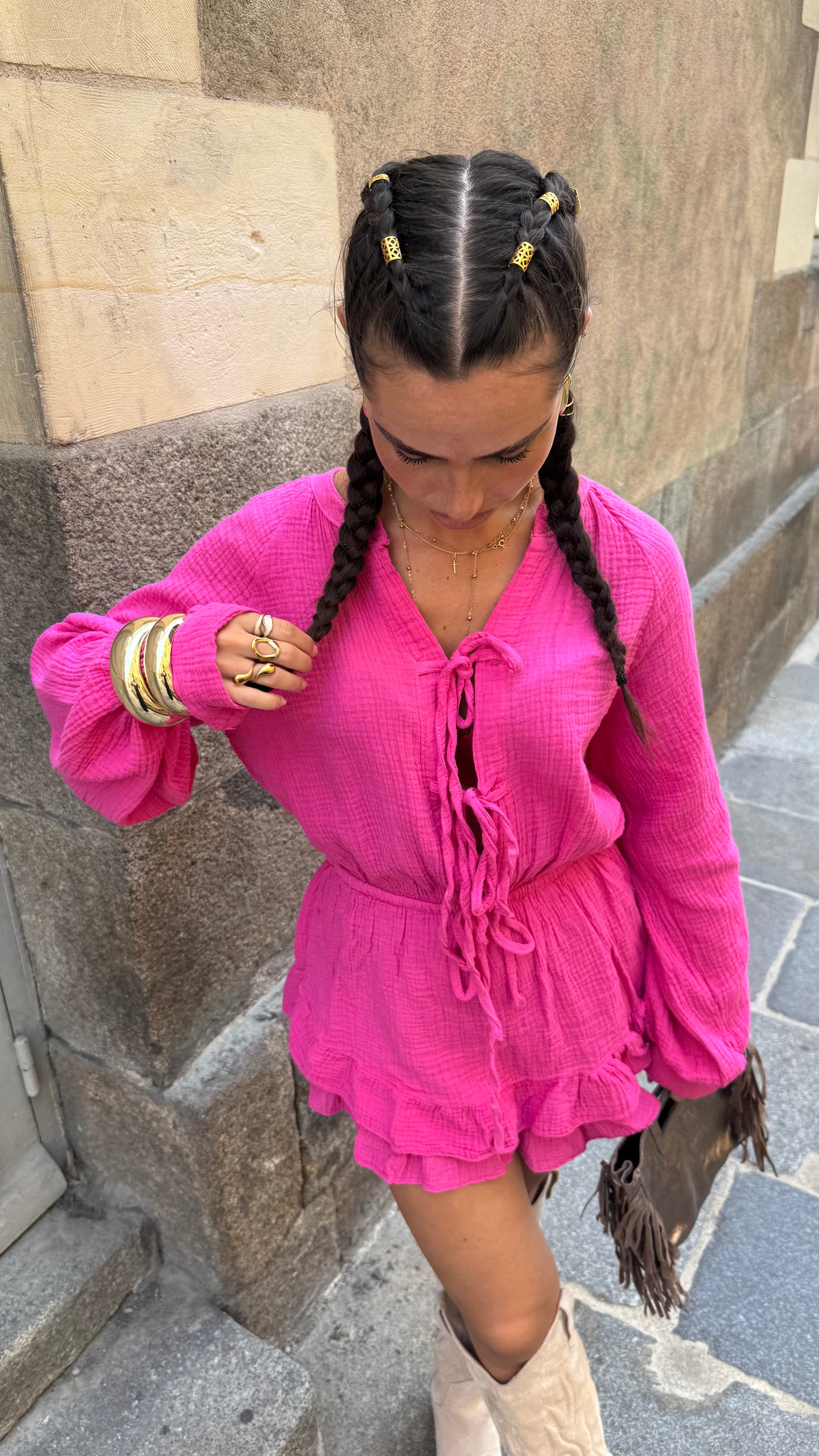Combishort NORA Fuchsia 🇮🇹
