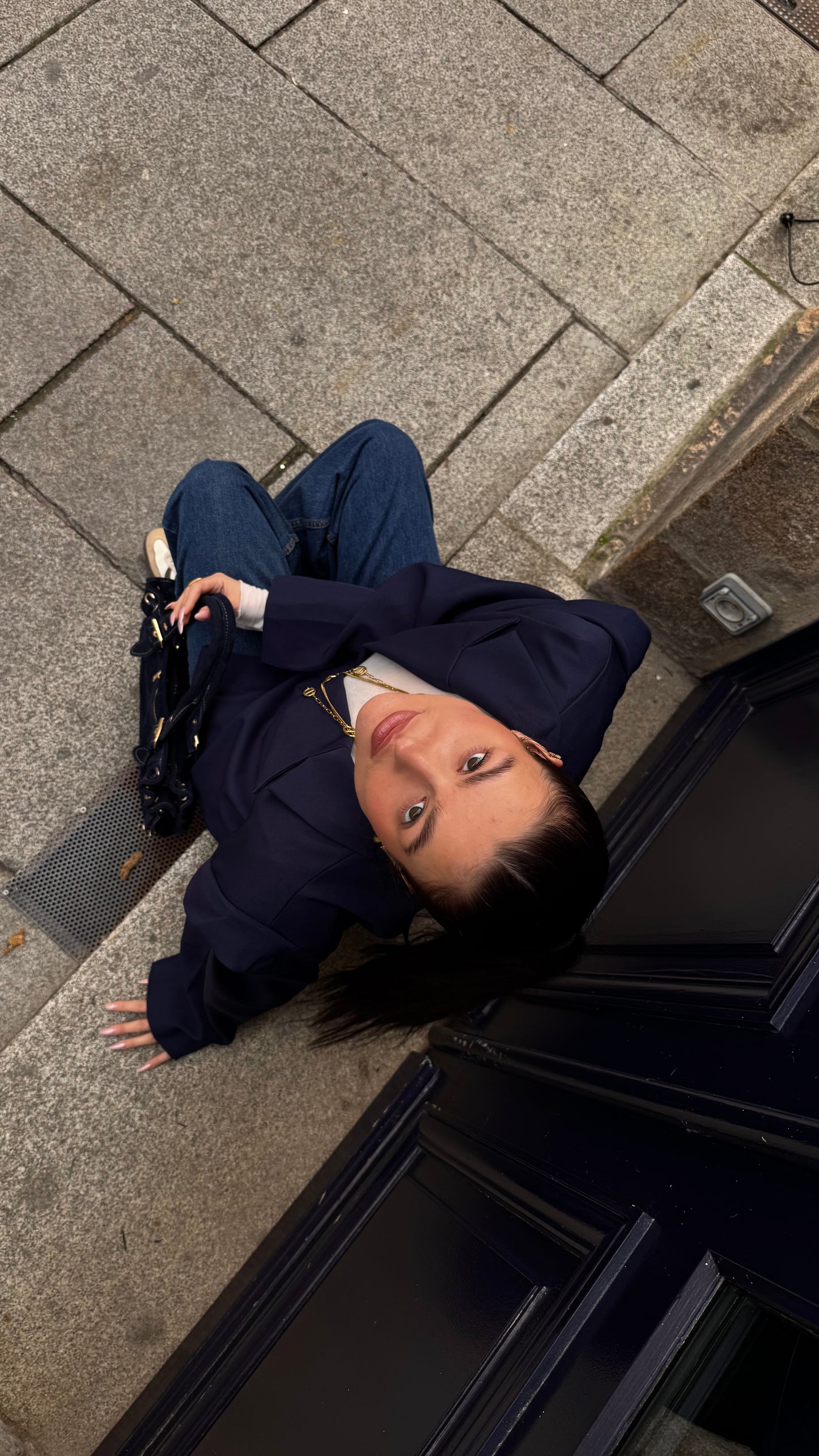 Blazer bleu marine LYSE