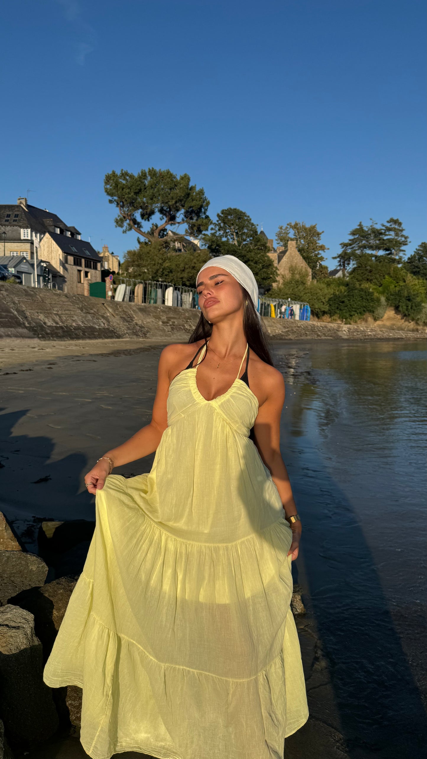 Robe MIRAGE Jaune 🇮🇹