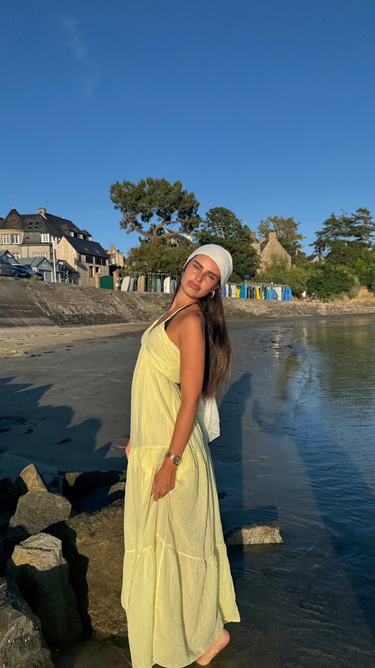 Robe MIRAGE Jaune 🇮🇹