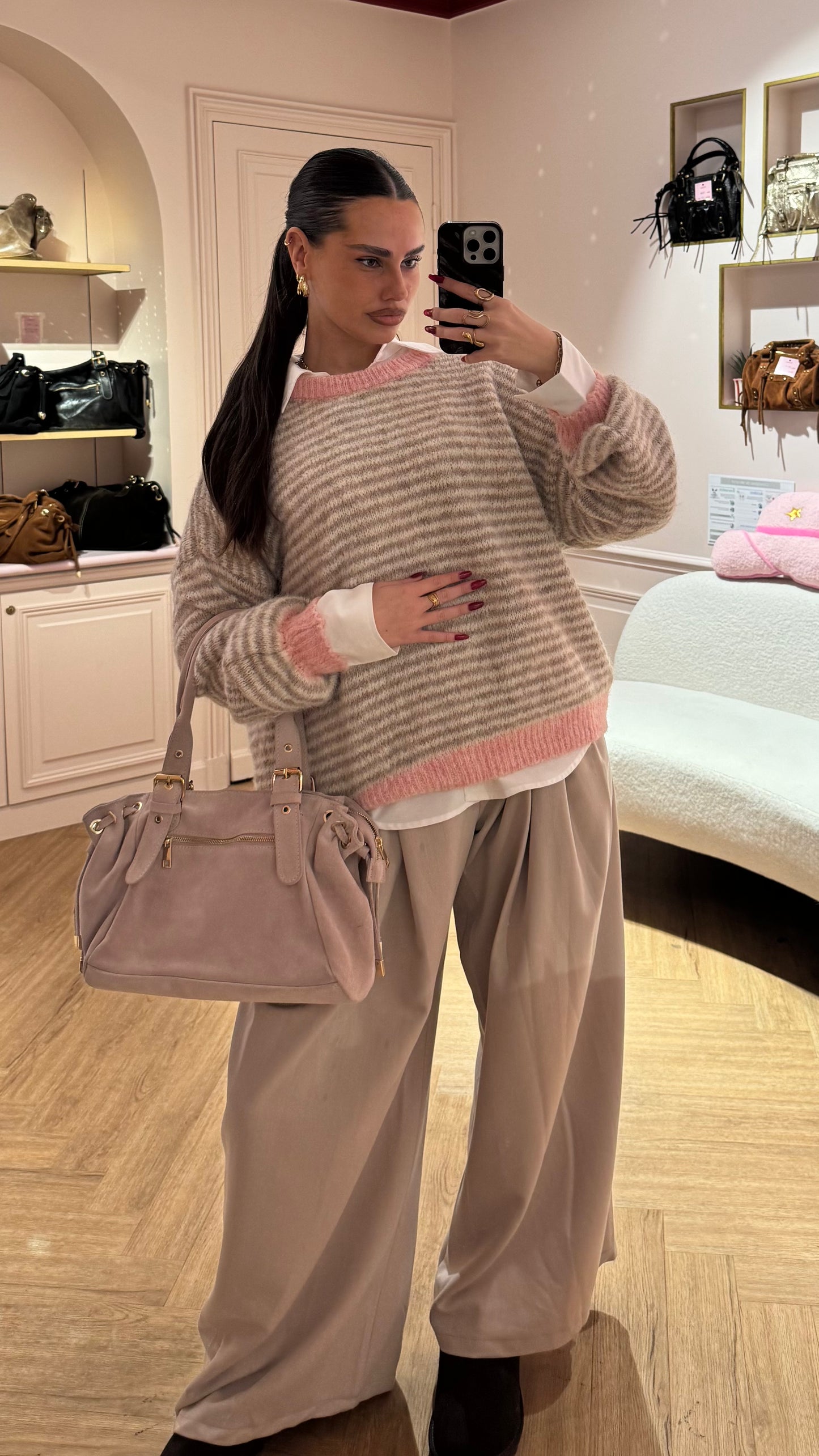 Pull rose MUSE 🇮🇹