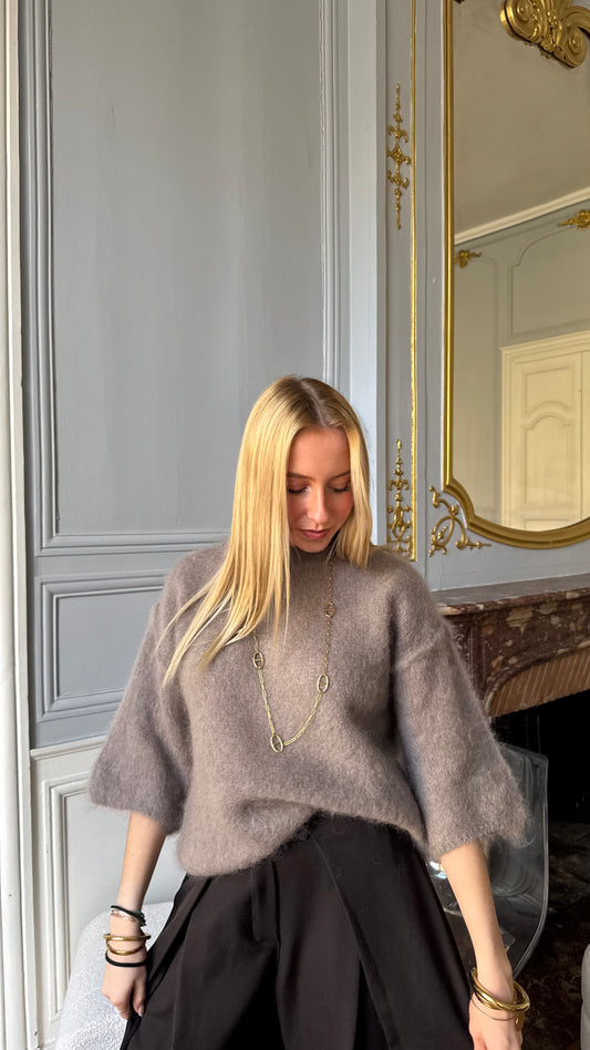 Pull DUSTY taupe 🇮🇹