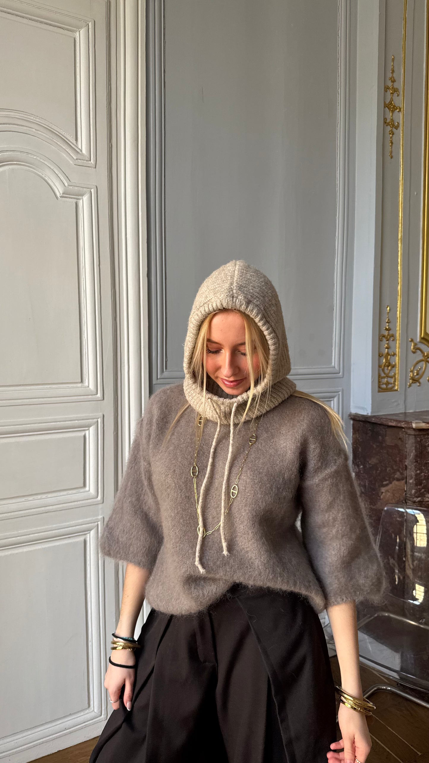 Pull DUSTY taupe 🇮🇹