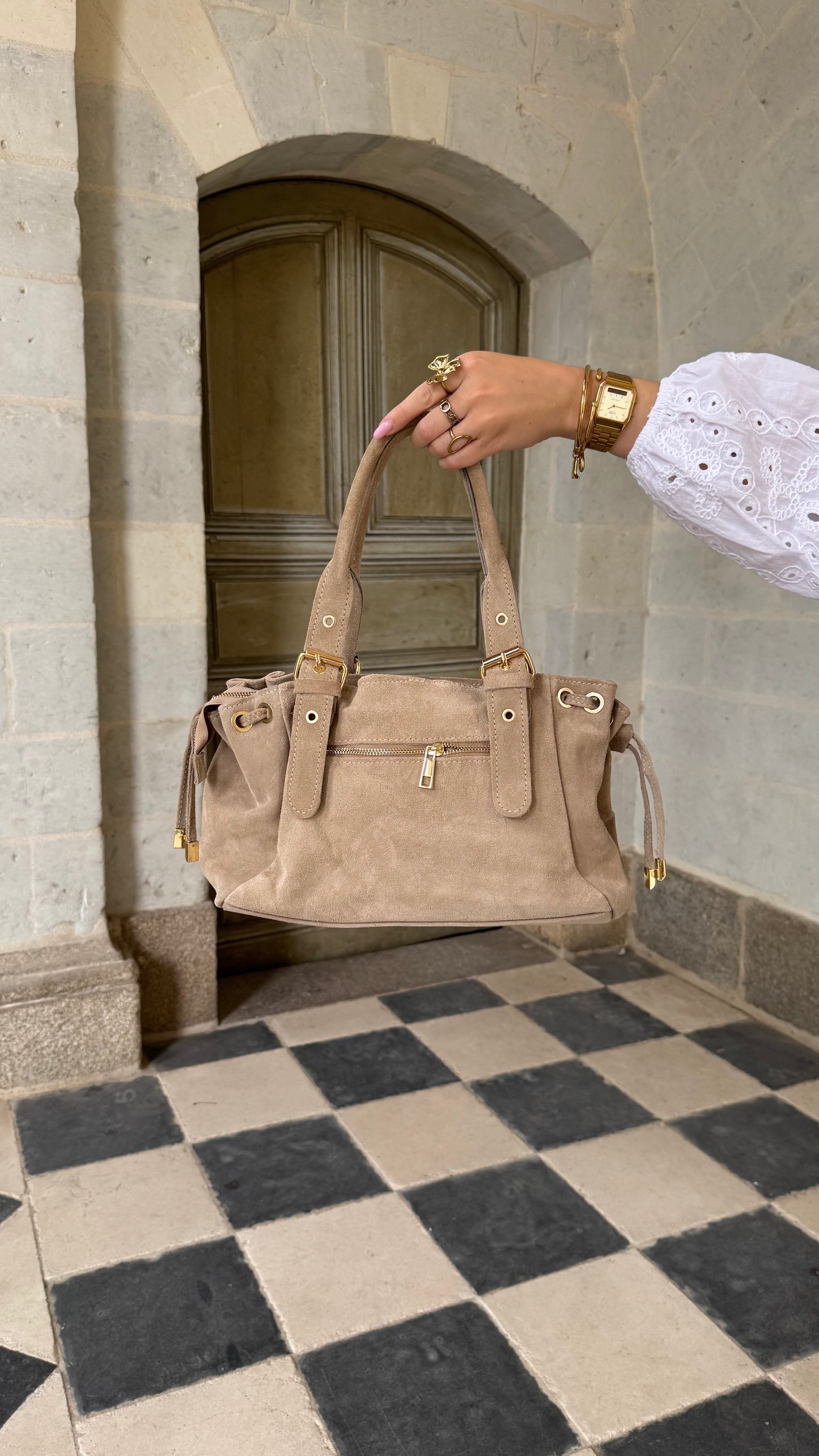 Sac GIGI Beige (Pré commande : expédition prévue le 26/09 ⚠️) 🇮🇹