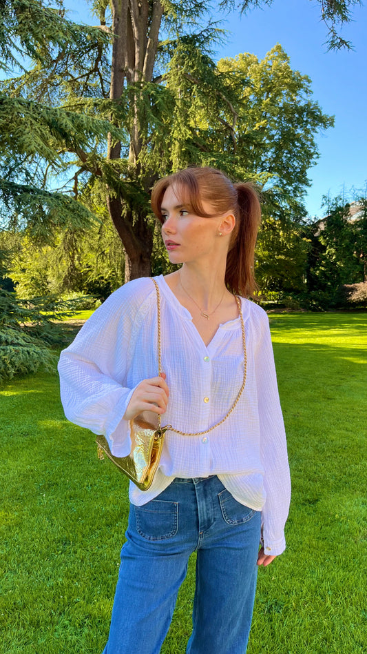 Chemise CREAMY Blanche 🇮🇹