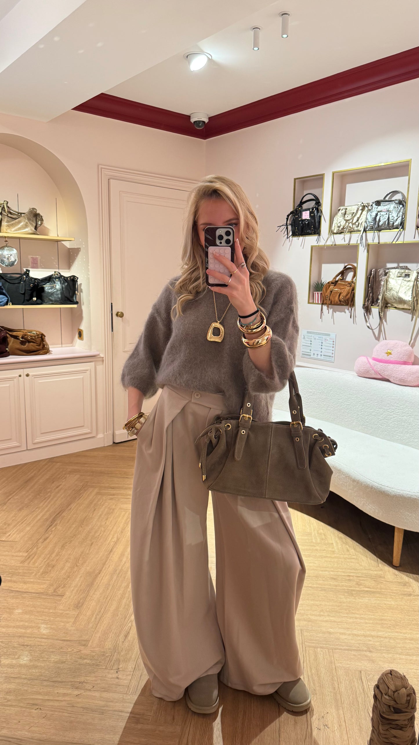 Pull DUSTY taupe 🇮🇹