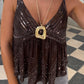 Top AMBRE Marron