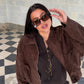 Veste ÉBÈNE Marron