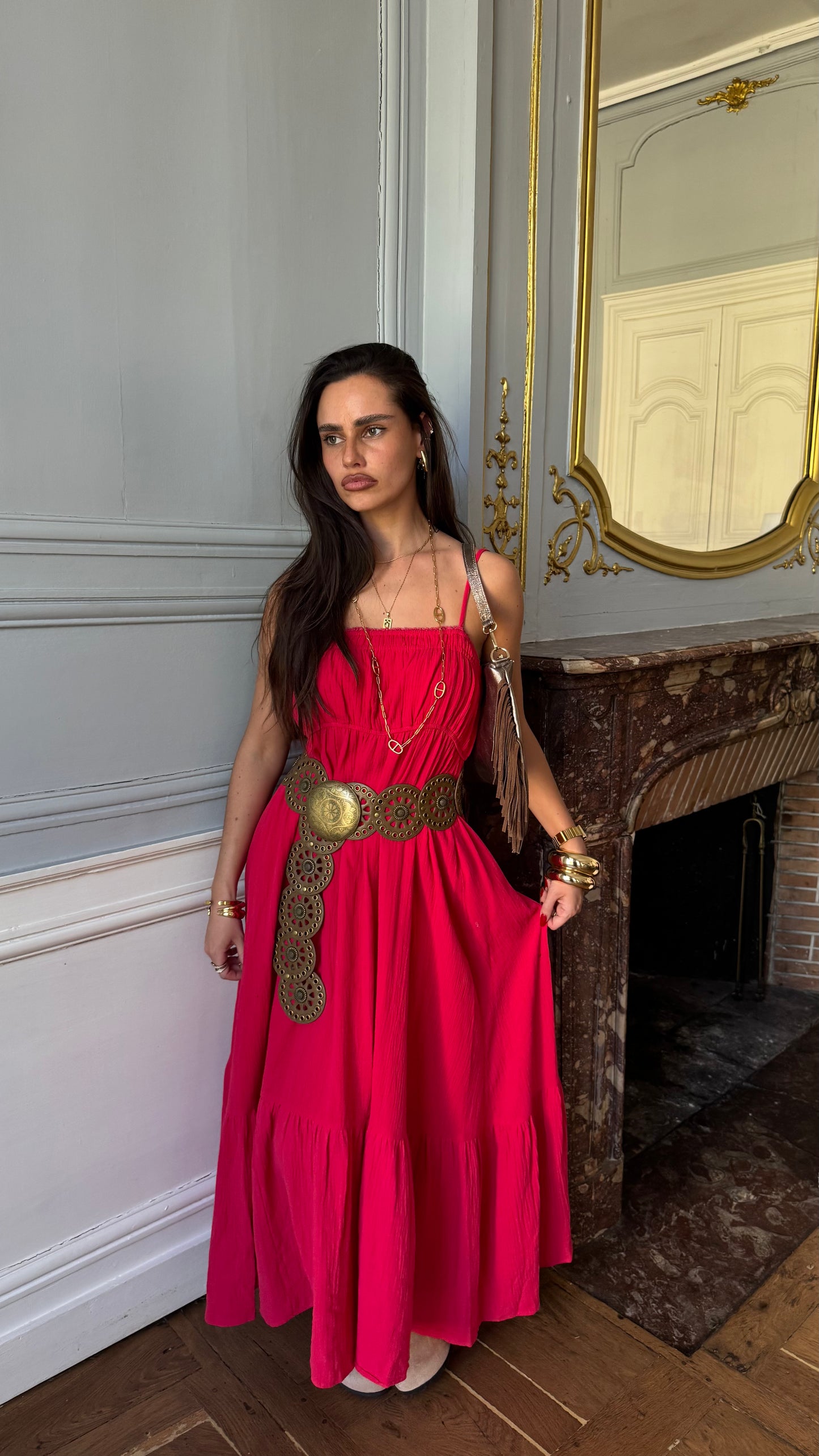 Robe LILY Cerise