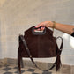 Sac NOOR daim Marron 🇮🇹