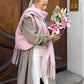 Écharpe TEDY rose