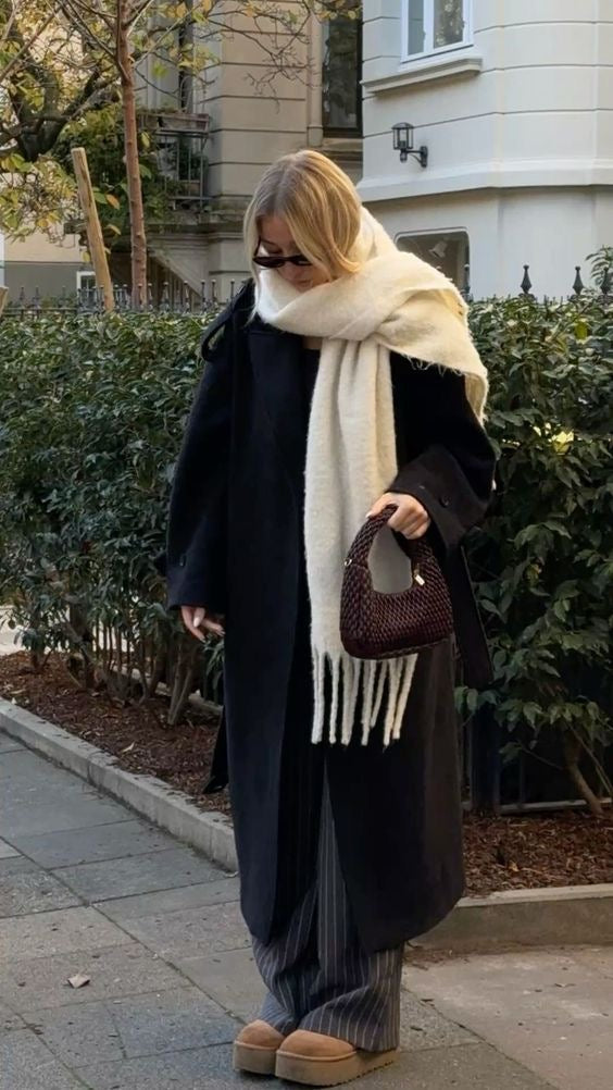 Écharpe TEDY ivoire