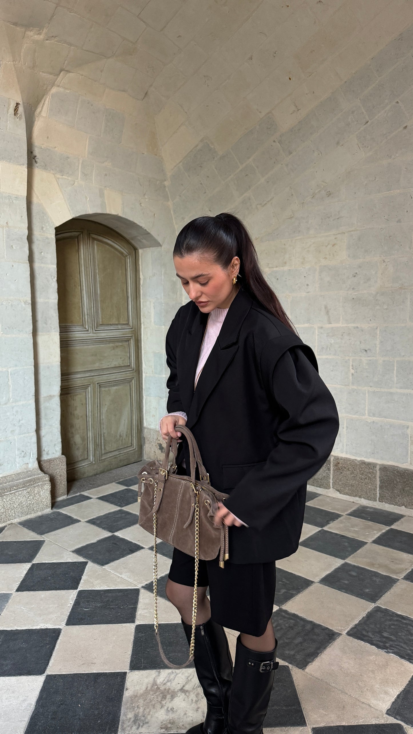 Sac GIGI mini taupe 🇮🇹