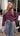 T-shirt HUBERT bordeaux ML 