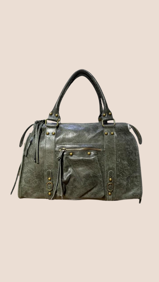 Sac DOLCE OVERSIZE vintage Kaki 🇮🇹