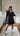 Blazer paillettes RIRI Noir - LYBRA COLLECTION