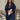 Blazer SELENA Bleu marine - LYBRA COLLECTION