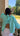 blouse Polina turquoise 