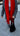 Écharpe TEDY rouge - LYBRA COLLECTION