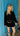 ensemble bee noir gaze de coton 
