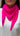 foulard en alpaga fuchsia