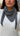 foulard en alpaga gris