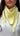 foulard en alpaga jaune