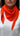 foulard en alpaga orange
