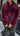 Fourrure KENDALL bordeaux - LYBRA COLLECTION